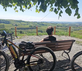 ebike in the Langhe ebike in the Langhe