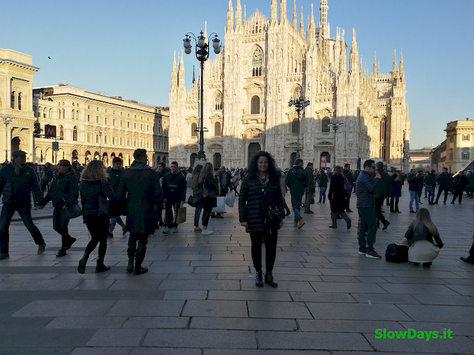 Milano-cathedral Cathedral in Milan - Tourist in Duomo square