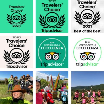 Certificati ottenuti da Tripadvisor negli anni
