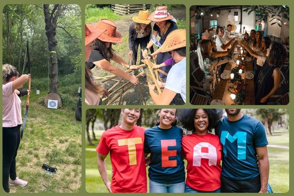 gruppi che festeggiano nelle langhe con corso di sopravvivenza