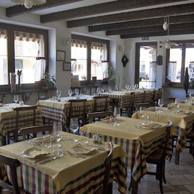 sala da pranzo ristorante da Lele