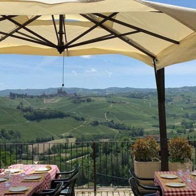 panoramica terrazza del ristorante da Renza